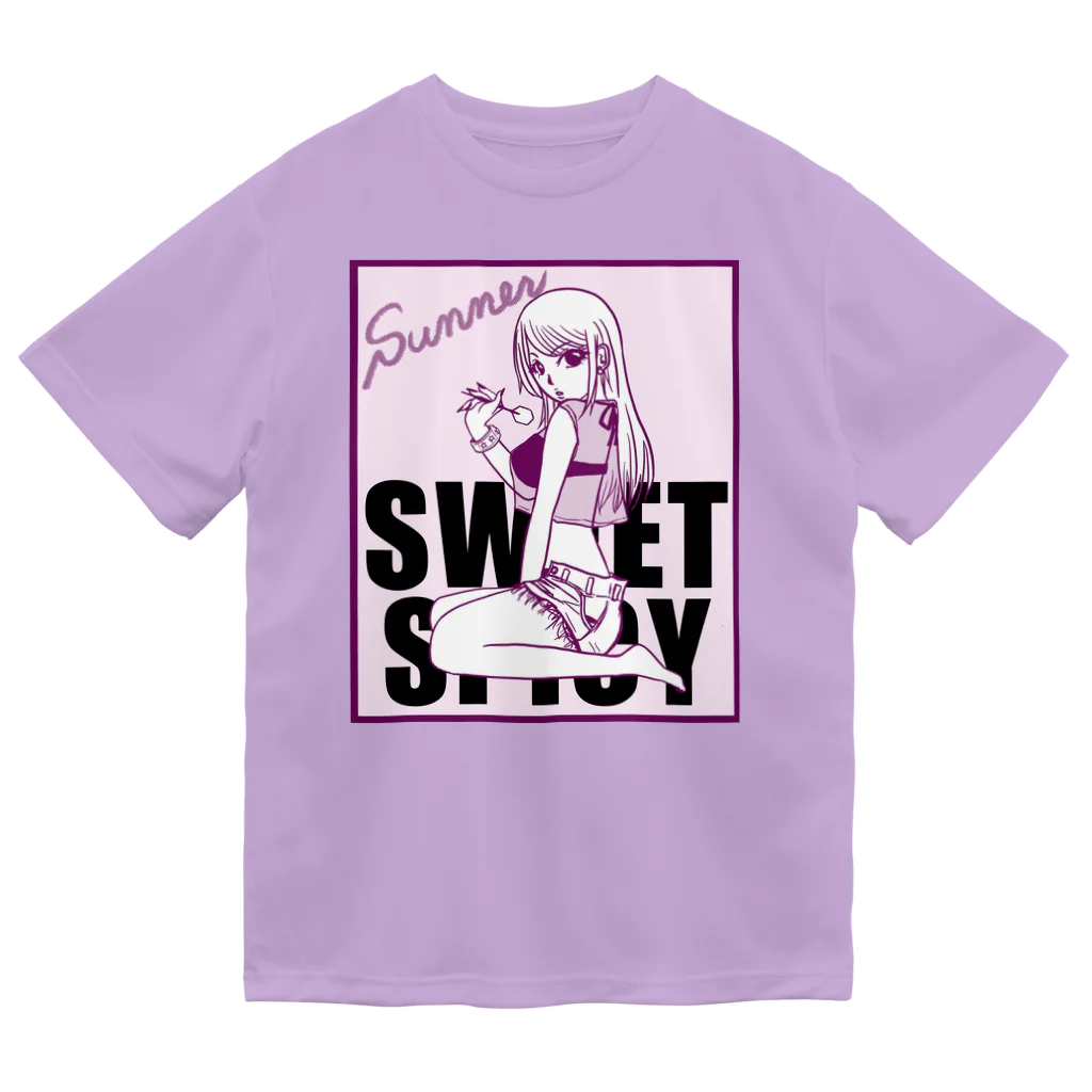 SWEET＆SPICY 【 すいすぱ 】ダーツのSummer ダーツガール🎯 Dry T-Shirt