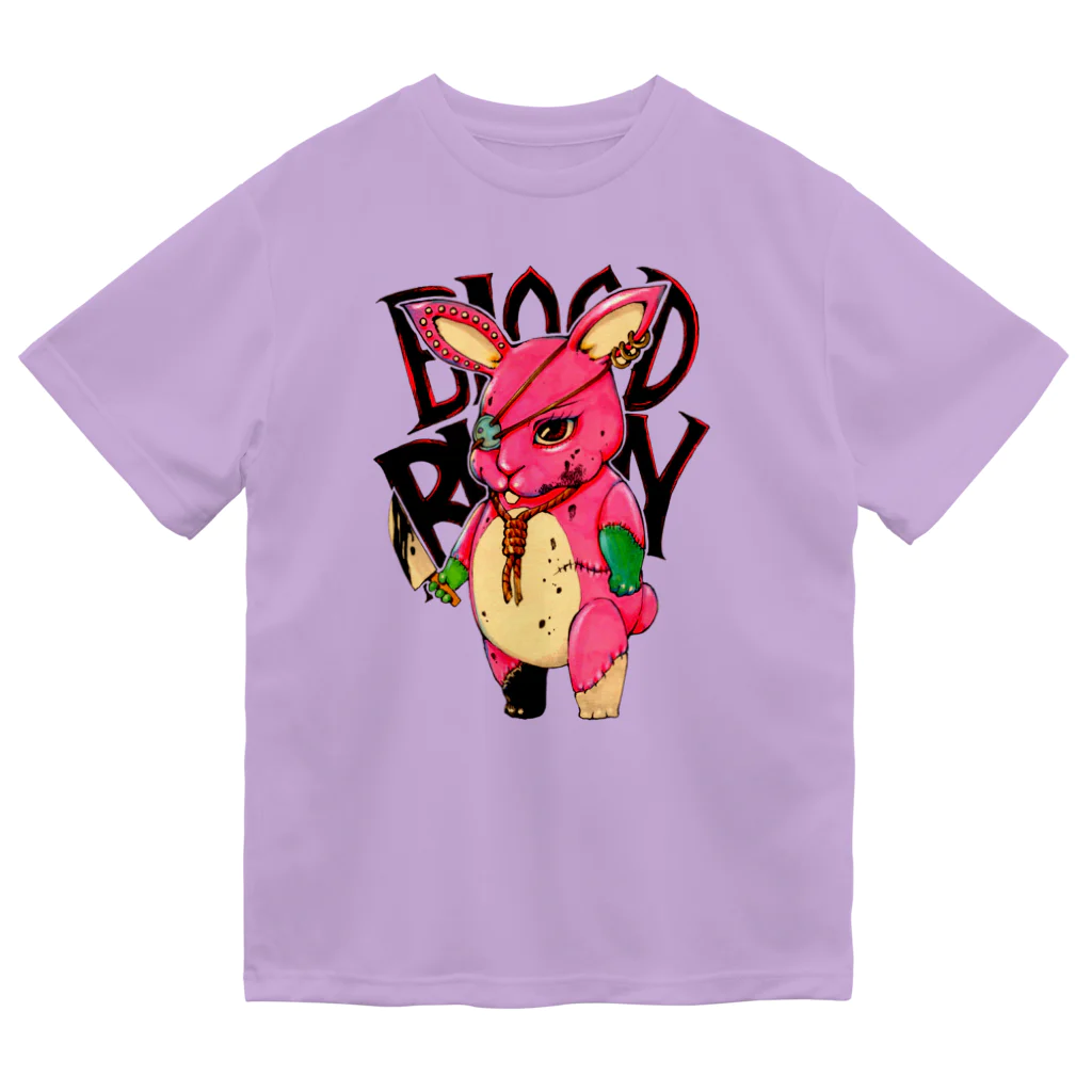 月が輝くこんな夜にのBLOOD BUNNY ドライTシャツ