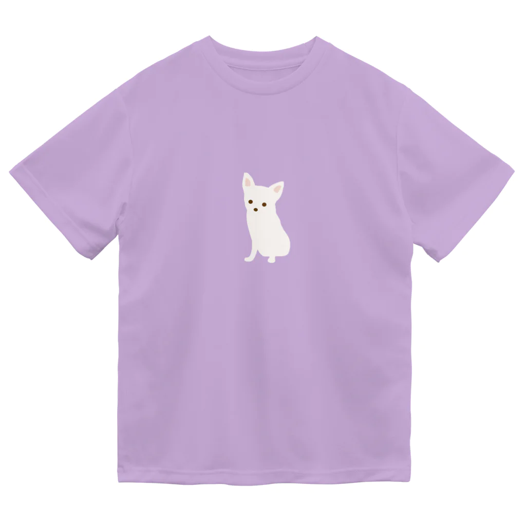 ゆいたっく／犬イラストのチワワ ドライTシャツ