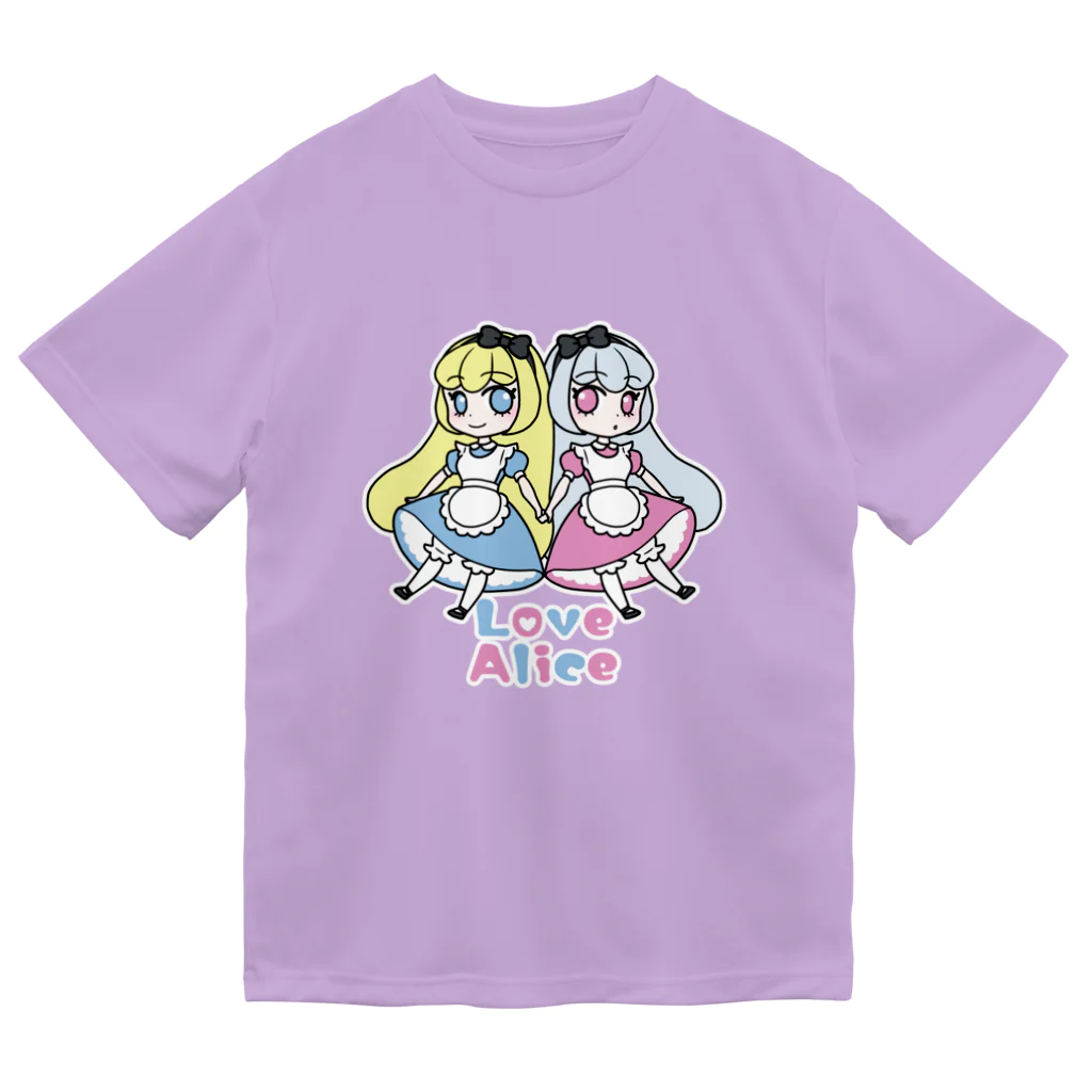 緒環碧織(おだまき あおり)のLoveAlice ドライTシャツ