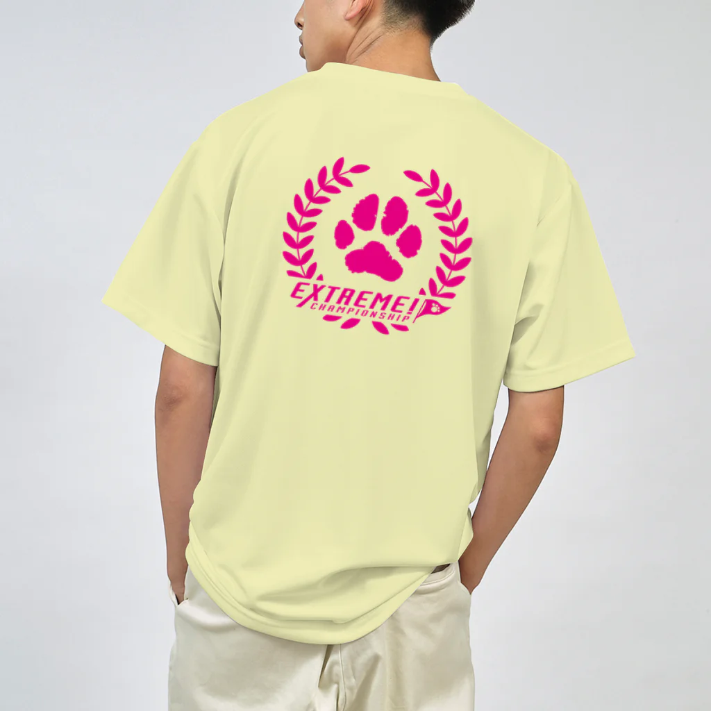 ドッグライフプランはしもとのドッグスポーツ・エクストリーム　ロゴ（丸形） ドライTシャツ