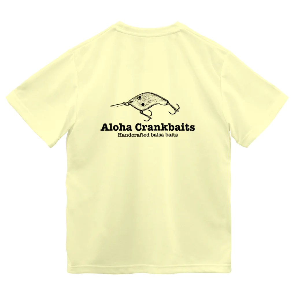 フィッシングサロン心斎橋ONLINEのアロハクランクベイツ（ブラックロゴ） Dry T-Shirt