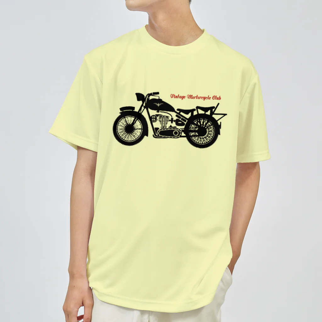 JOKERS FACTORYのVINTAGE MOTORCYCLE CLUB ドライTシャツ