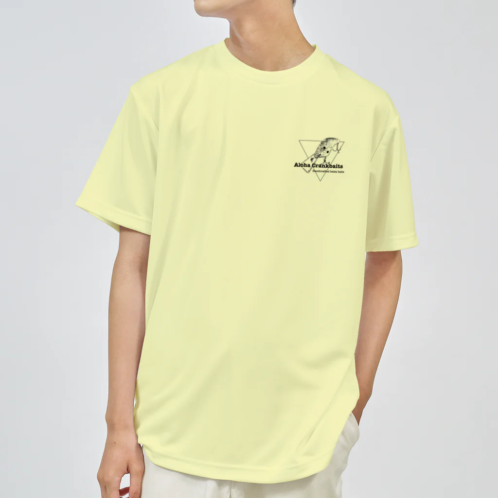 フィッシングサロン心斎橋ONLINEのアロハクランクベイツ（ブラックロゴ） Dry T-Shirt