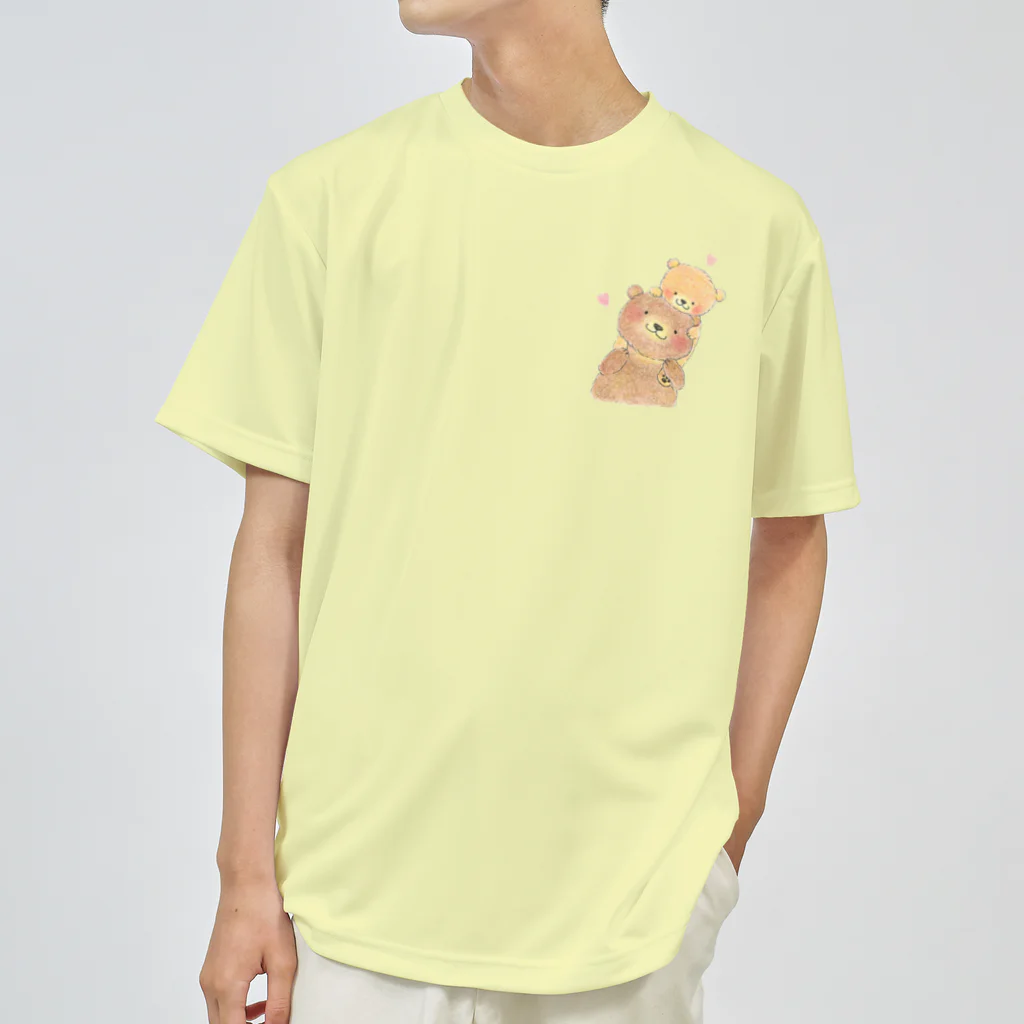 akiのずっと味方なくま ドライTシャツ