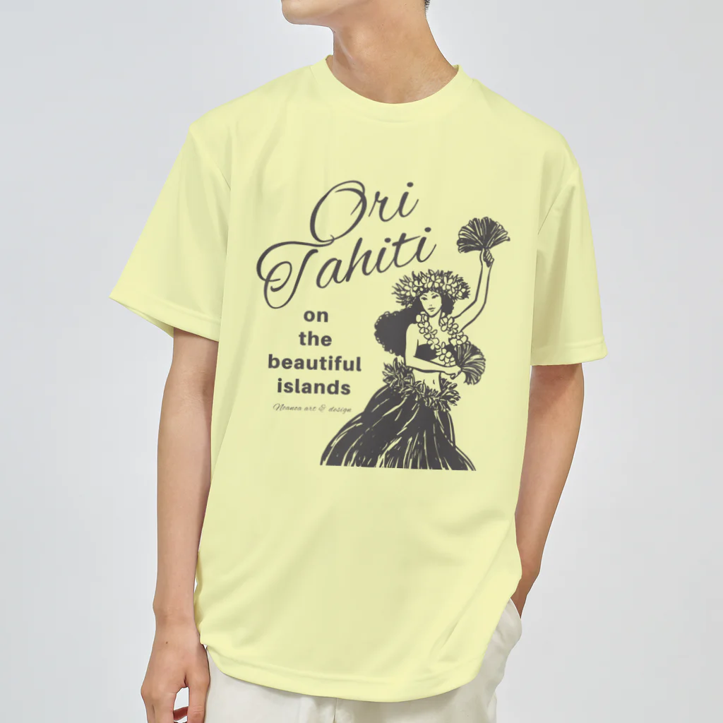 Noa Noa Art ＆ Designのオリ・タヒチ｜Tahitian Dancer 02 ドライTシャツ