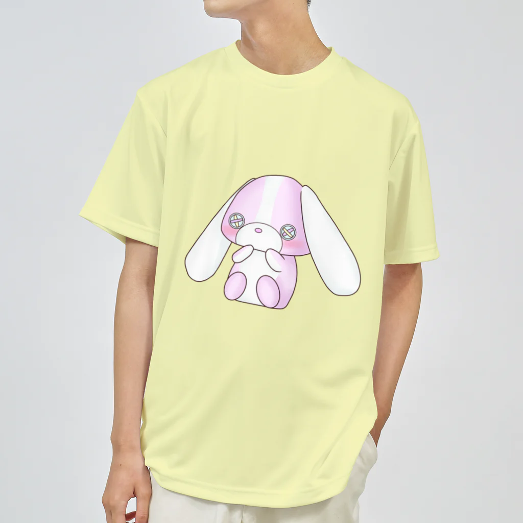 HAPPY RAINBOWのらっぴぃ Dry T-Shirt