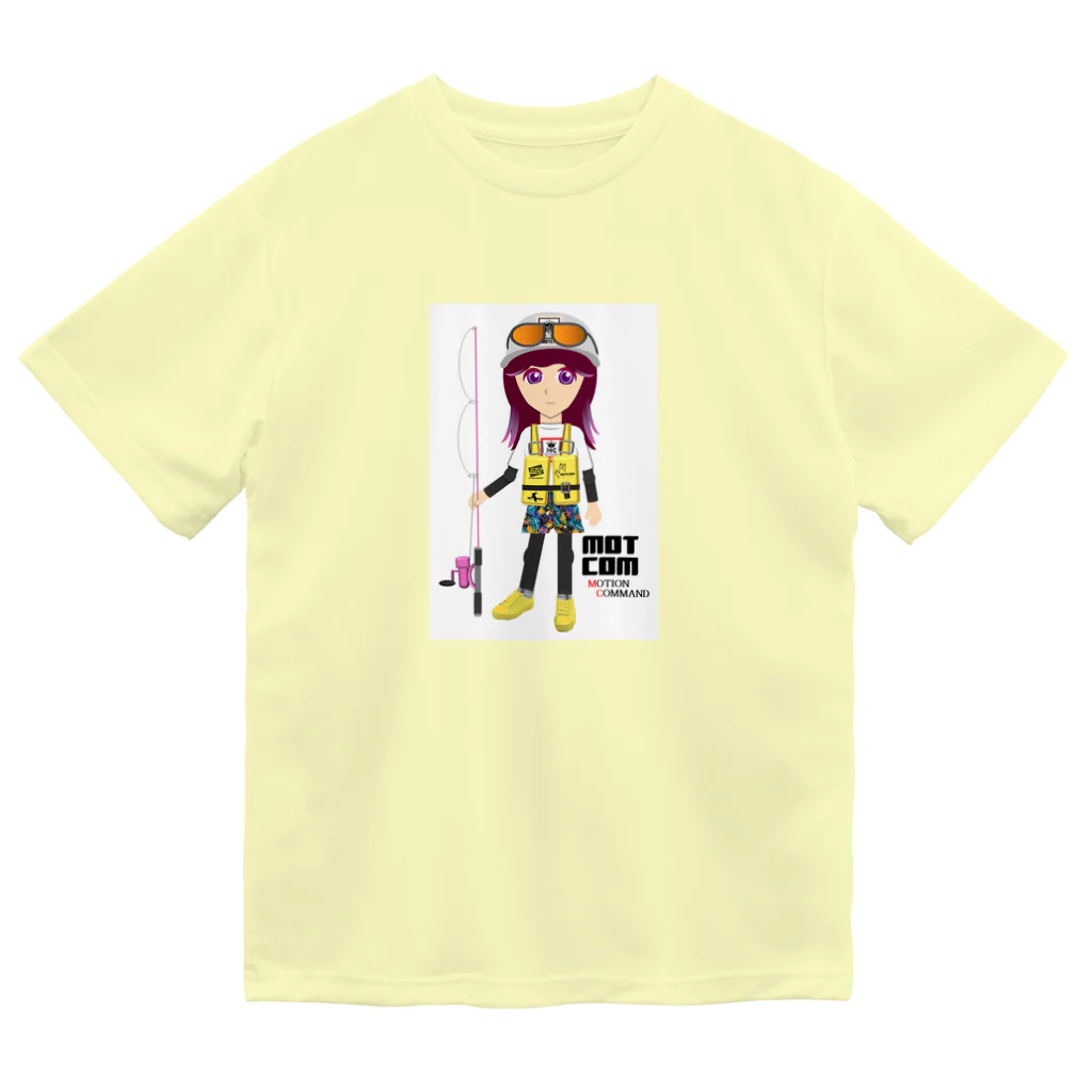 MOTCOM Winkel+の釣りガール　Fishinggirls ドライTシャツ