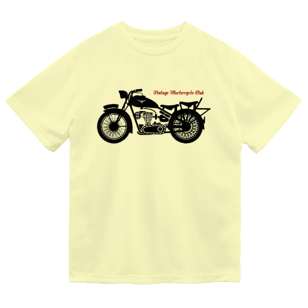 JOKERS FACTORYのVINTAGE MOTORCYCLE CLUB ドライTシャツ