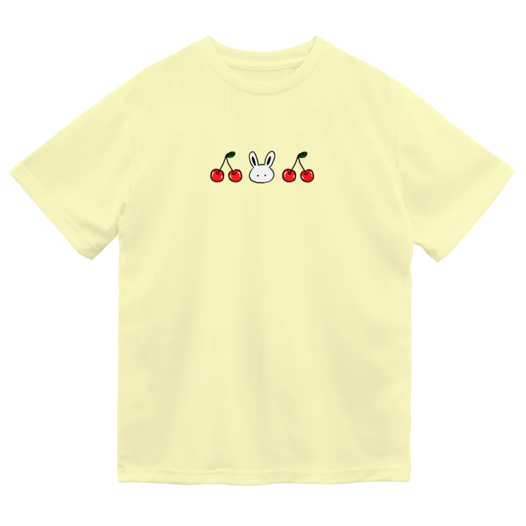 おえかき　たむれんれんのさくらんぼ ドライTシャツ