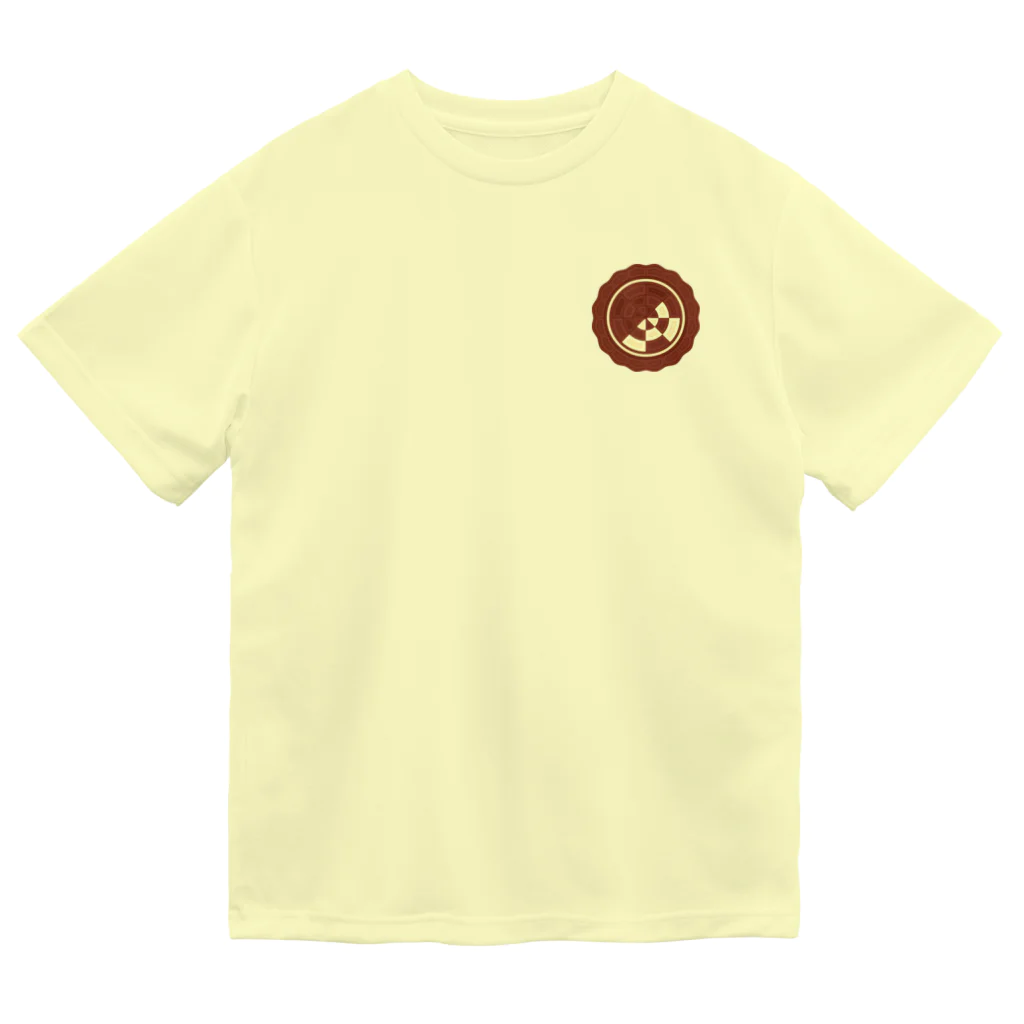 ハナドリカ SUZURI店の花の形の板チョコ Dry T-Shirt