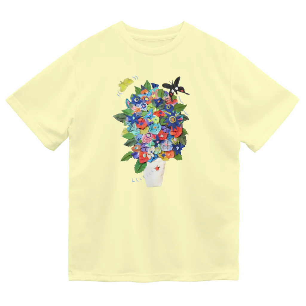 心の森ミュージアム　遊童館の和紙の花 Dry T-Shirt