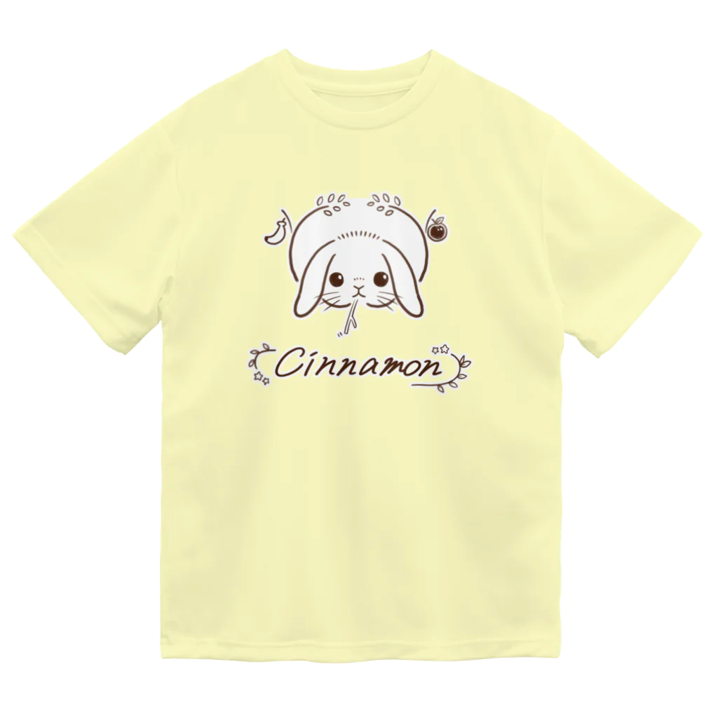 Atelier Cinnamon Walnutのもんちゃんロゴ ドライTシャツ