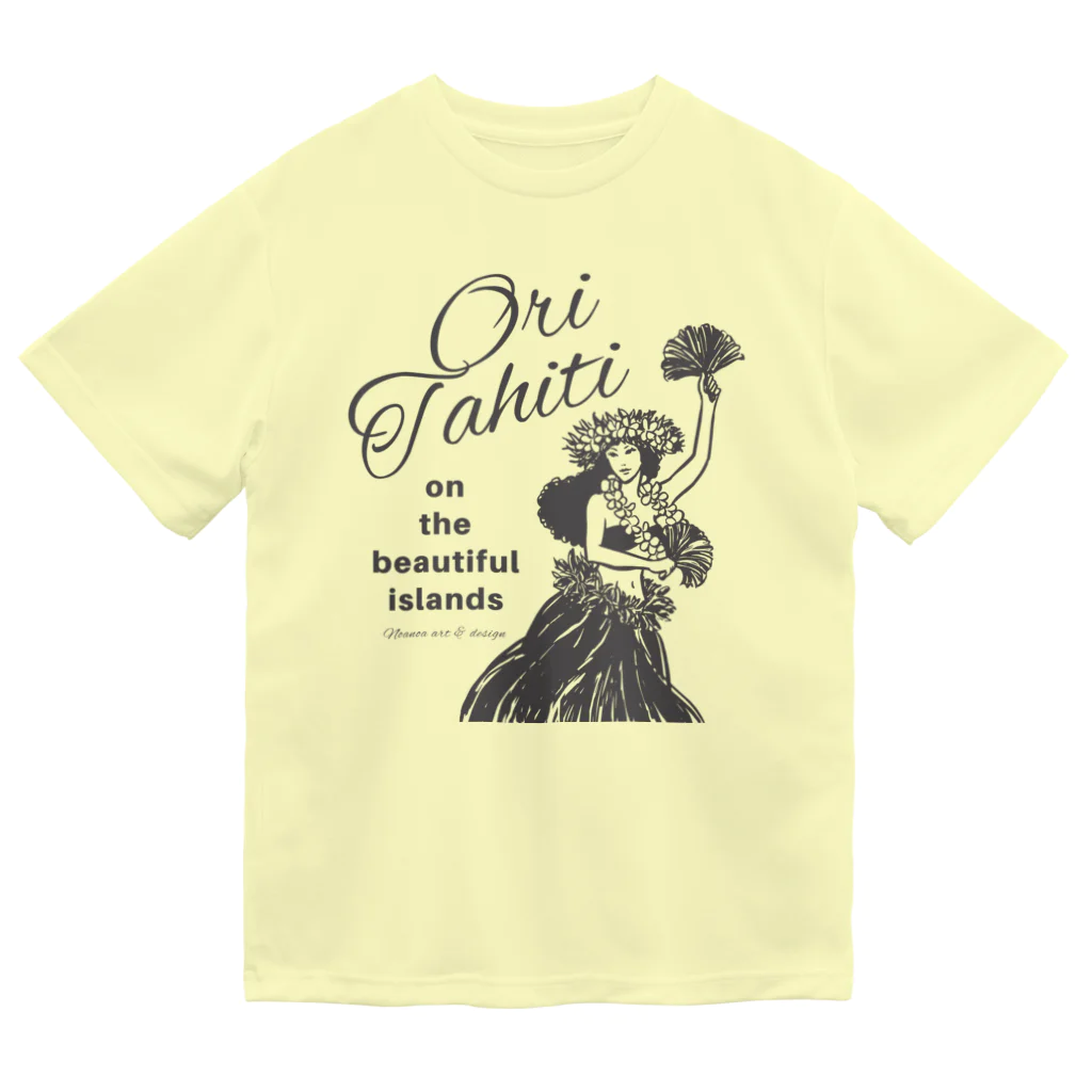 Noa Noa Art ＆ Designのオリ・タヒチ｜Tahitian Dancer 02 ドライTシャツ