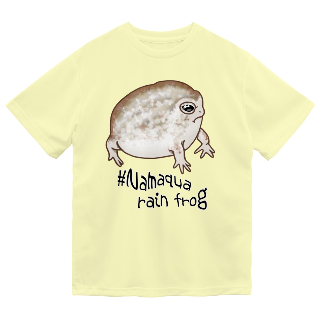 LalaHangeulのNamaqua rain frog(なまかふくらがえる) 英語バージョン Dry T-Shirt