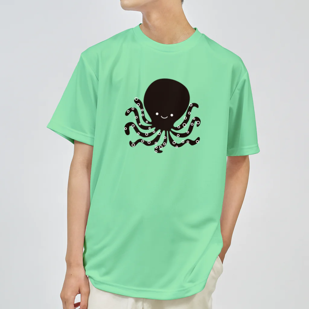 たここ（octopus）のたここ Dry T-Shirt