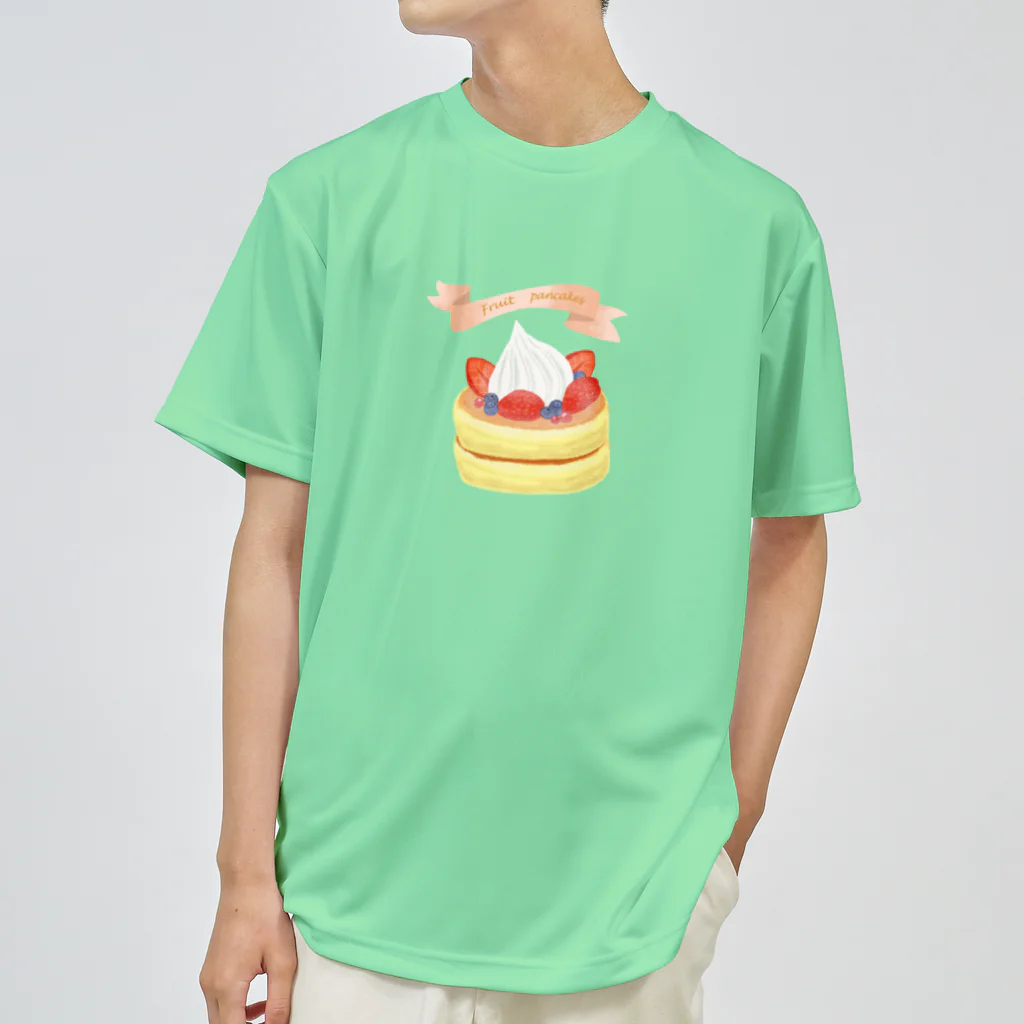 satoharuのフルーツパンケーキ ドライTシャツ