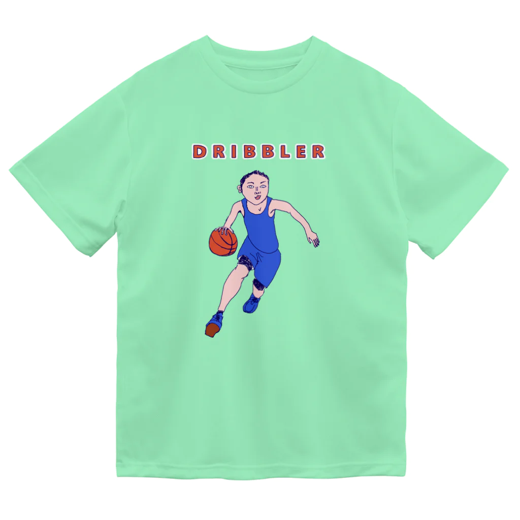 NIKORASU GOのバスケットデザイン「ドリブラー」＜英語バージョン＞＜tシャツ　パーカー　スウェット　ETC＞ ドライTシャツ