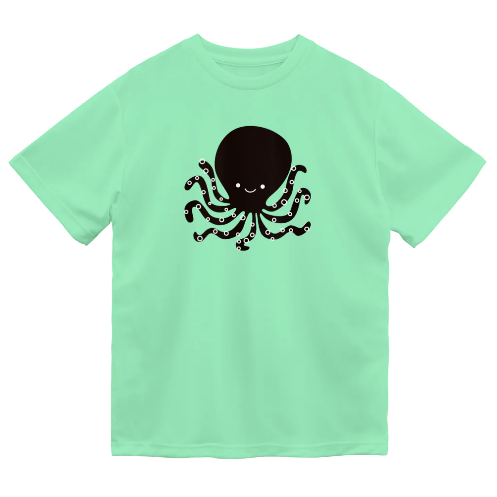 たここ（octopus）のたここ Dry T-Shirt