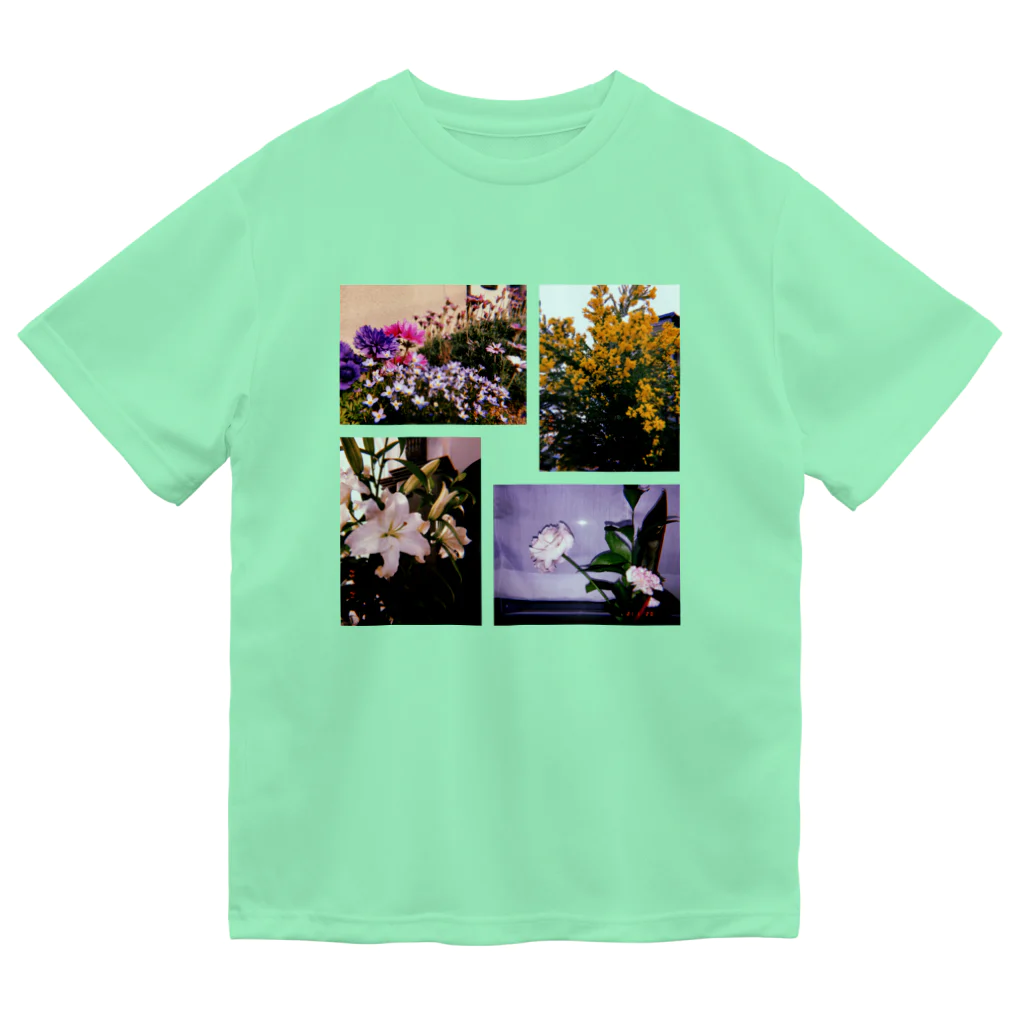 ﾄﾙｺﾞﾚの花の写真4枚 Dry T-Shirt