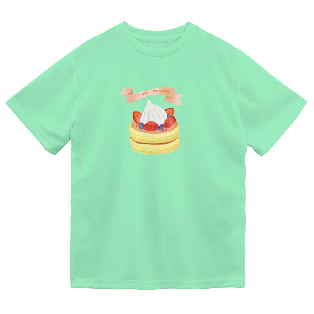 satoharuのフルーツパンケーキ ドライTシャツ