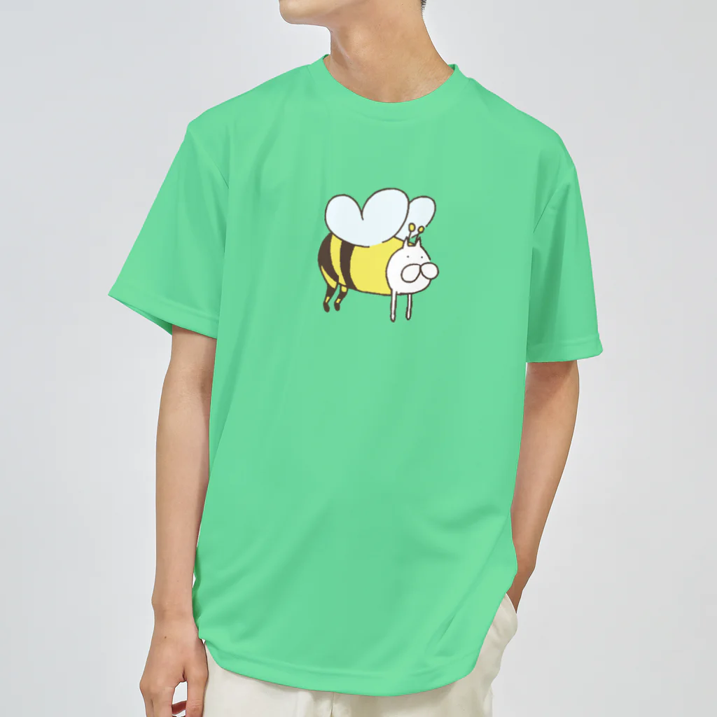 くらきち ONLINE SHOPのねこタイツのみつばちタイツ Dry T-Shirt