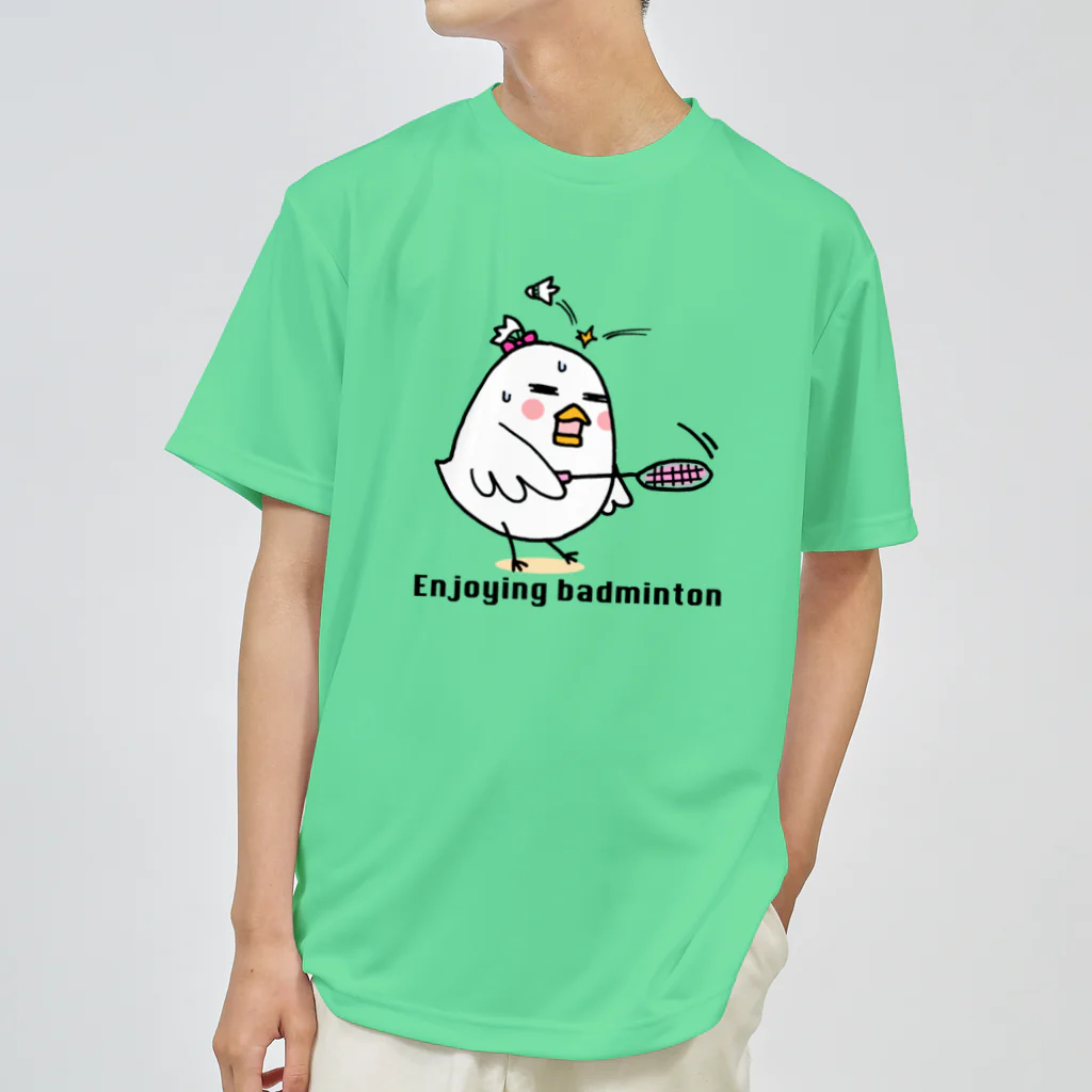 miwagoのシャトリーナEnjoybadminton1 Dry T-Shirt