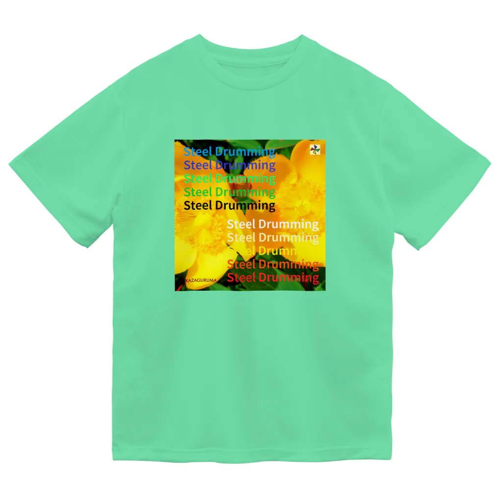 風車堂の22-Steel Drumming Dry T-Shirt