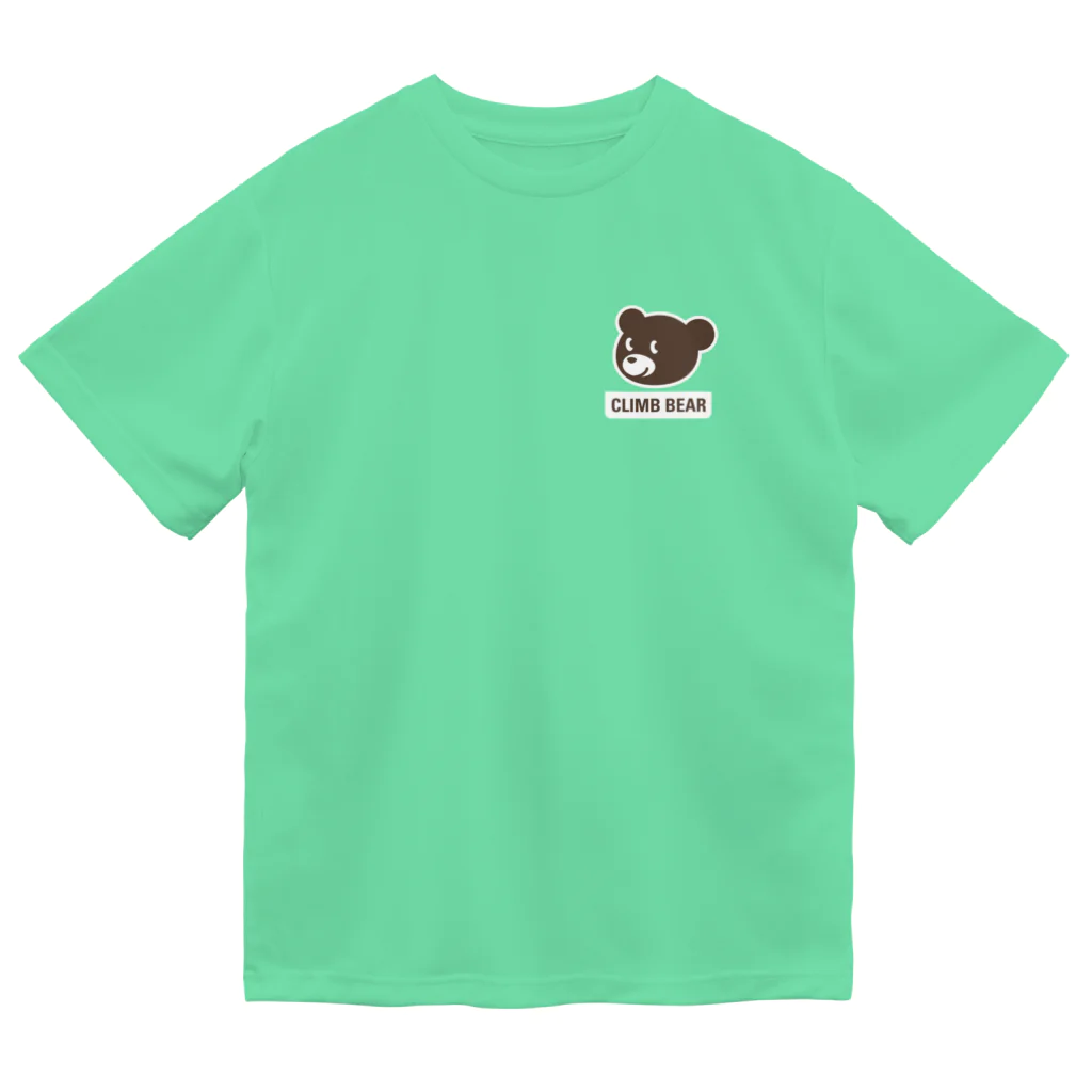 muneji_origamiのCLIMB BEAR（バックプリント） Dry T-Shirt