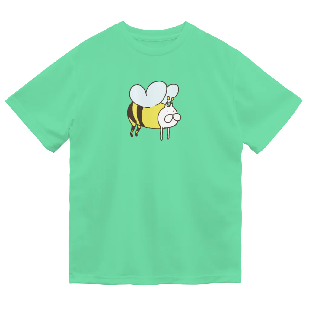 くらきち ONLINE SHOPのねこタイツのみつばちタイツ Dry T-Shirt