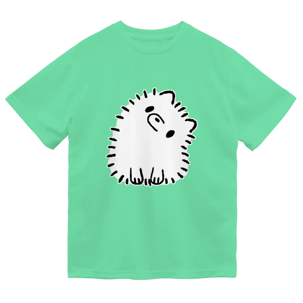 ポメちゃん！！！のこくびをかしげるポメちゃん Dry T-Shirt