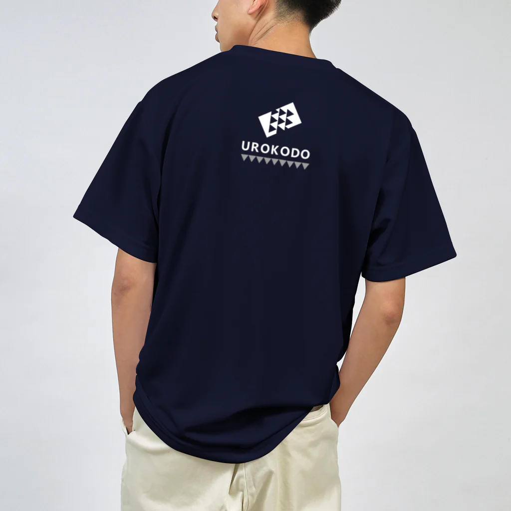 UROKODO Official Web Shopの白ロゴ-半袖ドライT Dry T-Shirt