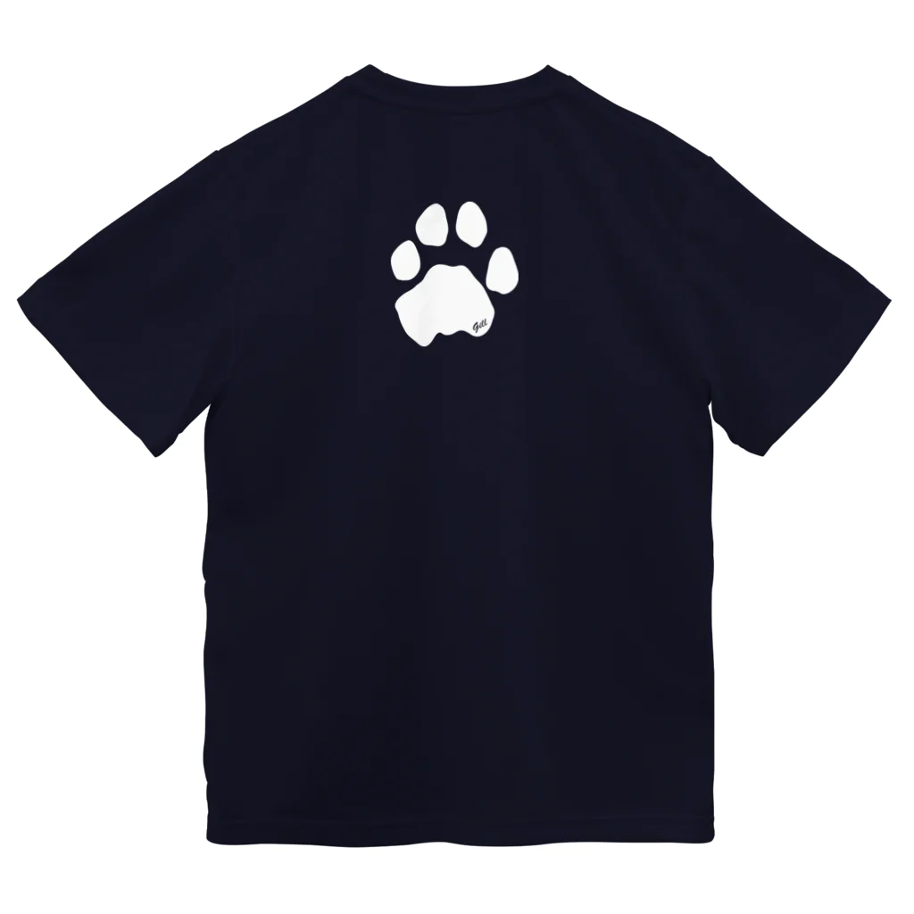 静岡市動物園協会【日本平動物園】公式SUZURIショップの【日本平動物園】ライオン・ギル　イラスト(バックプリントあり) Dry T-Shirt