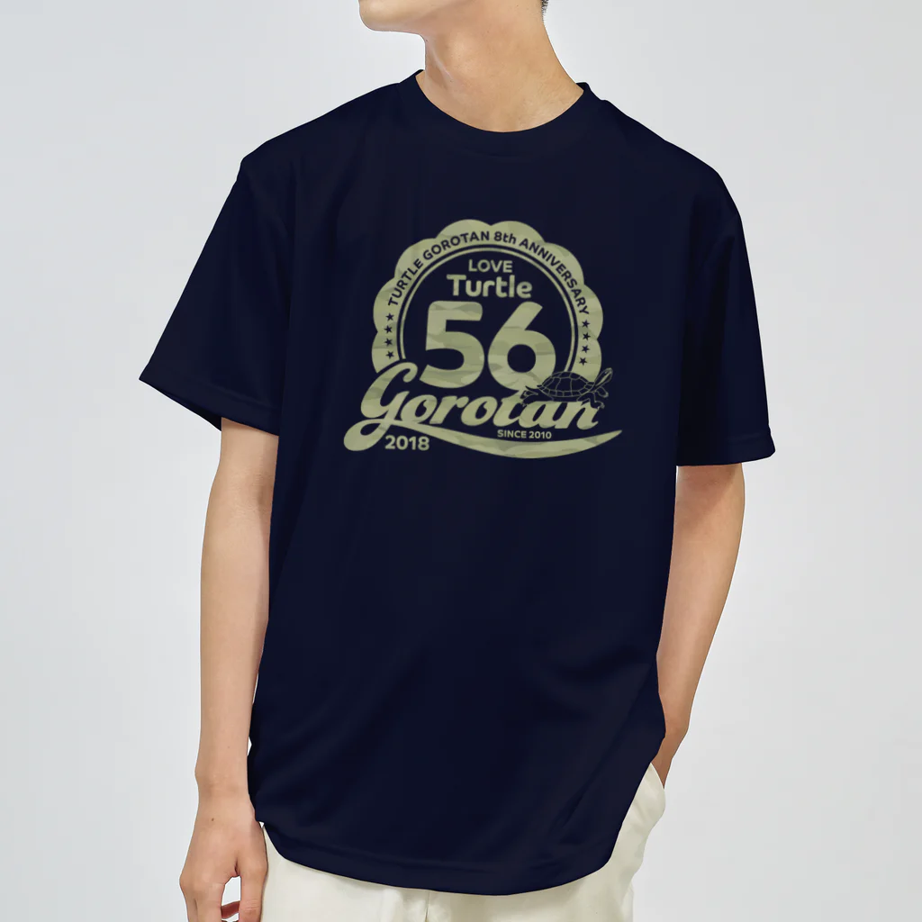 Turtle56tanのTurtle56tan 8th Anniversary FlowerLogo ドライTシャツ