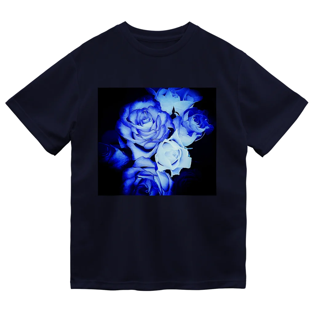 Anna’s galleryのBLUE Rose Dry T-Shirt