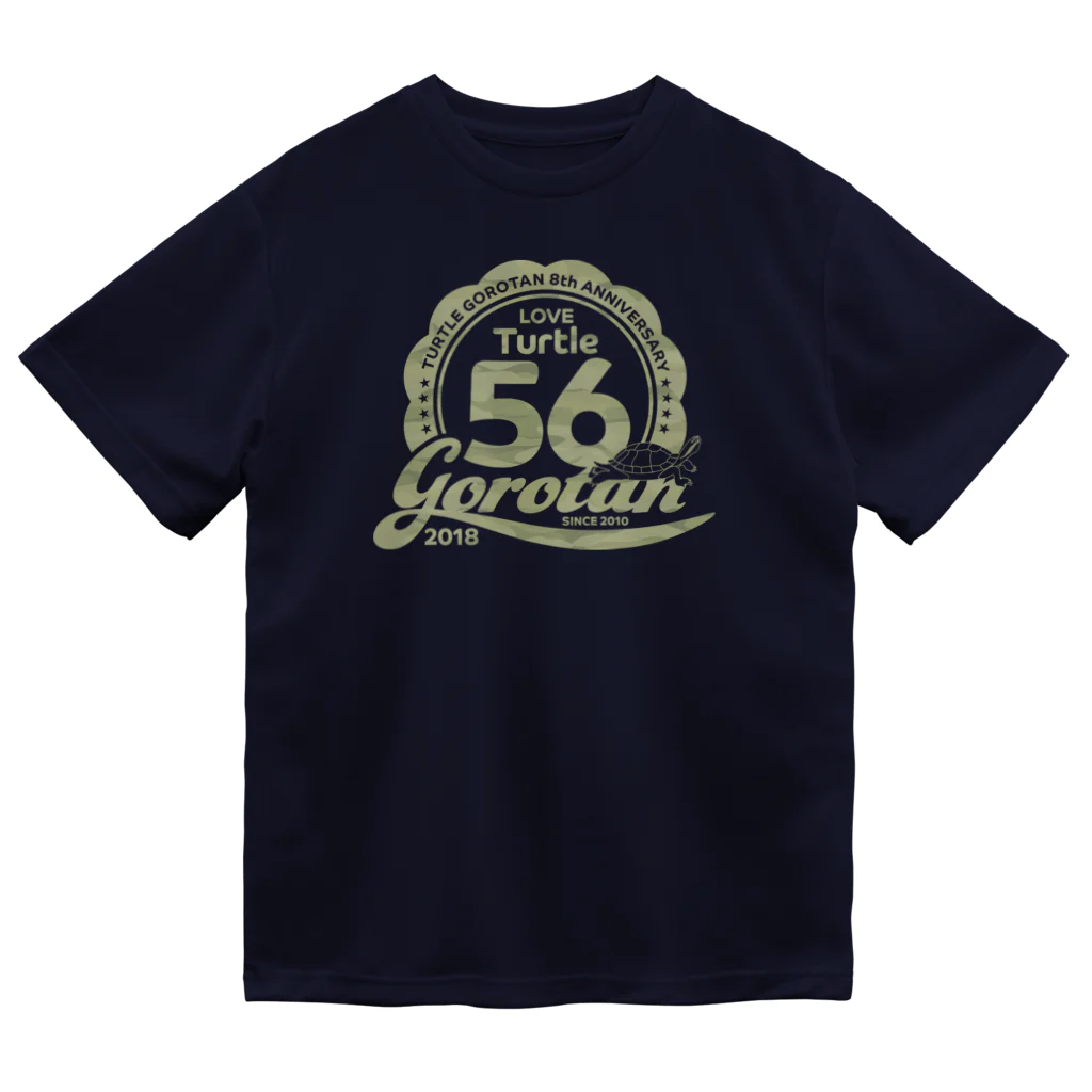 Turtle56tanのTurtle56tan 8th Anniversary FlowerLogo ドライTシャツ