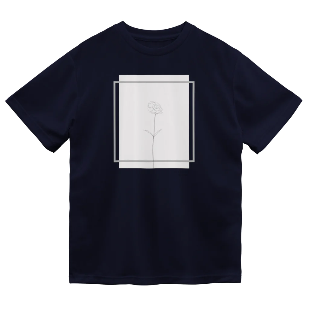 rilybiiの Graypink Carnation . Dry T-Shirt