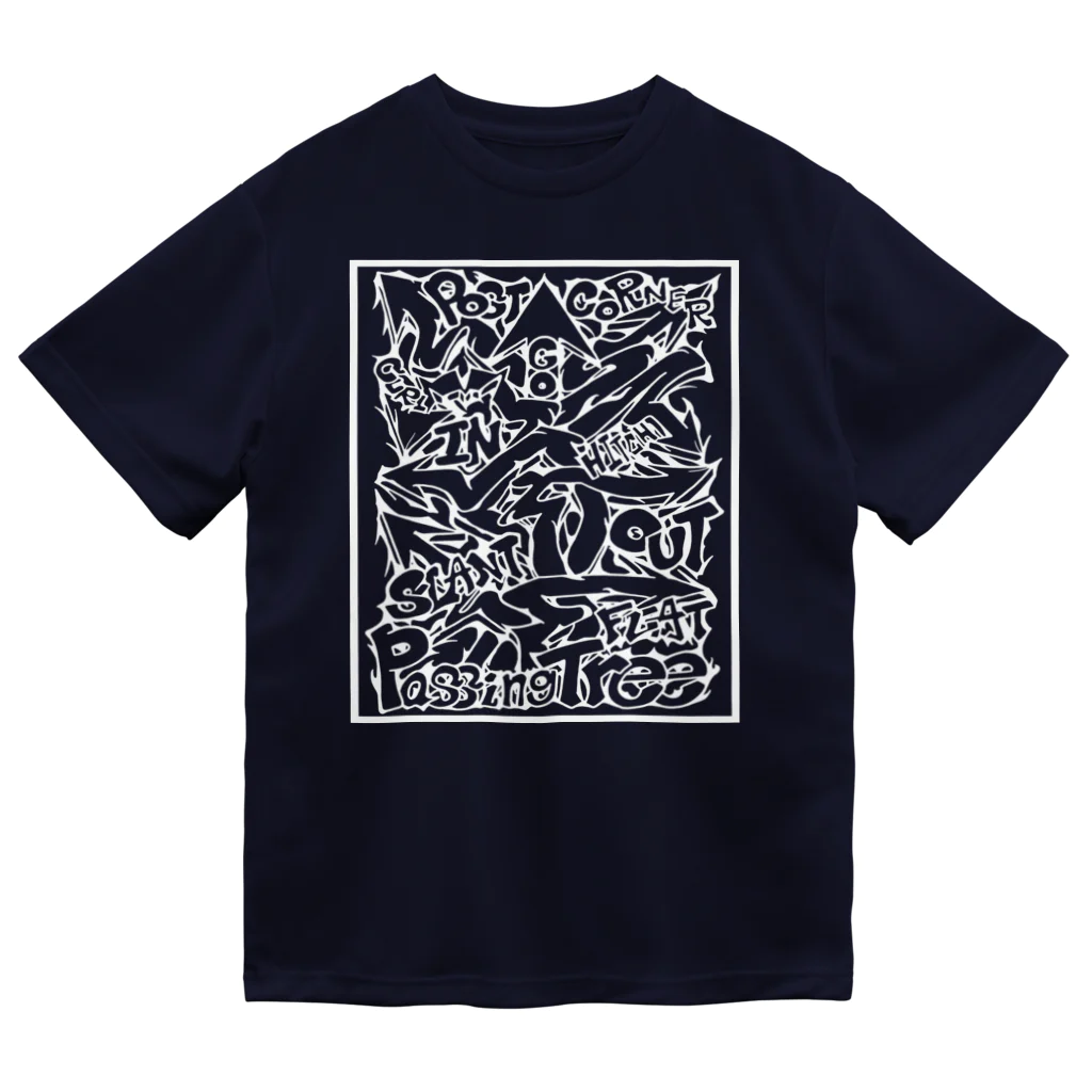 PB.DesignsのPassing Tree 透過・白線 ドライTシャツ