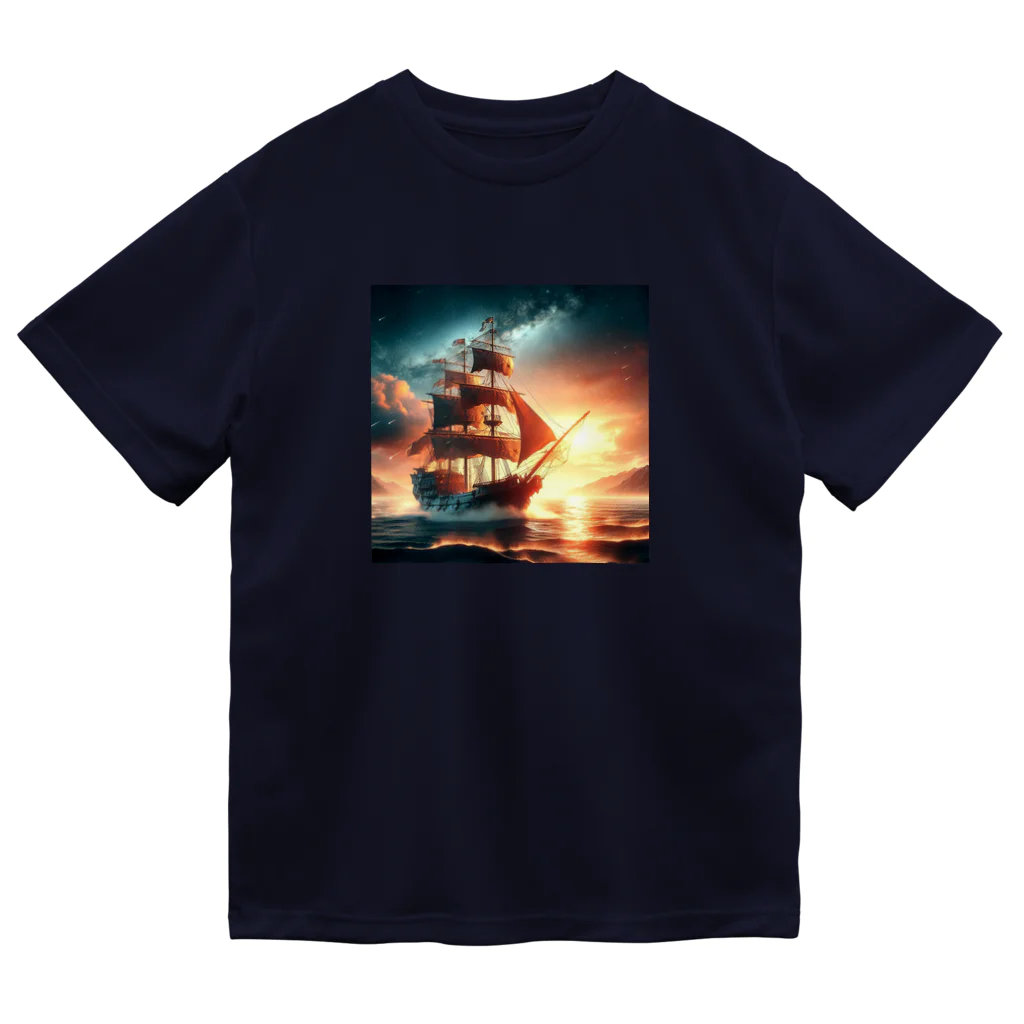 終わらない夢🌈の冒険船🚢✨ Dry T-Shirt