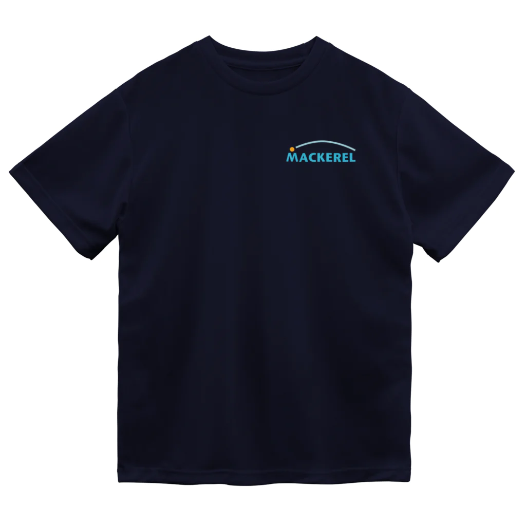 MACKEREL WATER POLOのMACKEREL（メインロゴカラー）両面プリント Dry T-Shirt