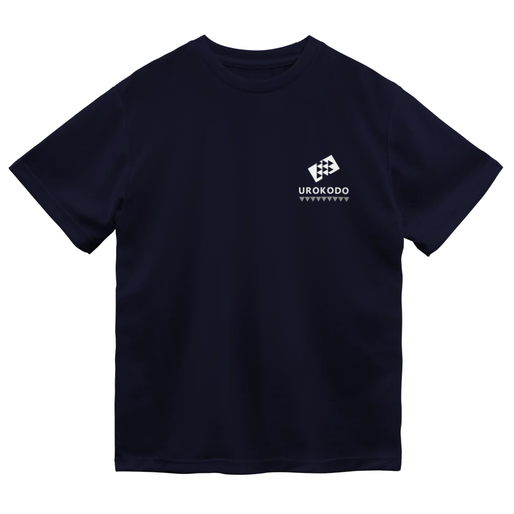 UROKODO Official Web Shopの白ロゴ-半袖ドライT Dry T-Shirt