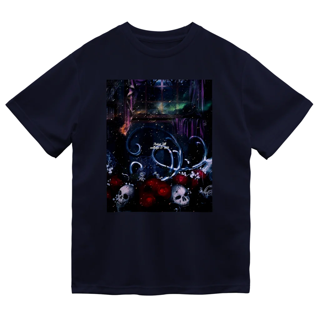【ホラー専門店】ジルショップの(縦長)Dark Gothic ドライTシャツ