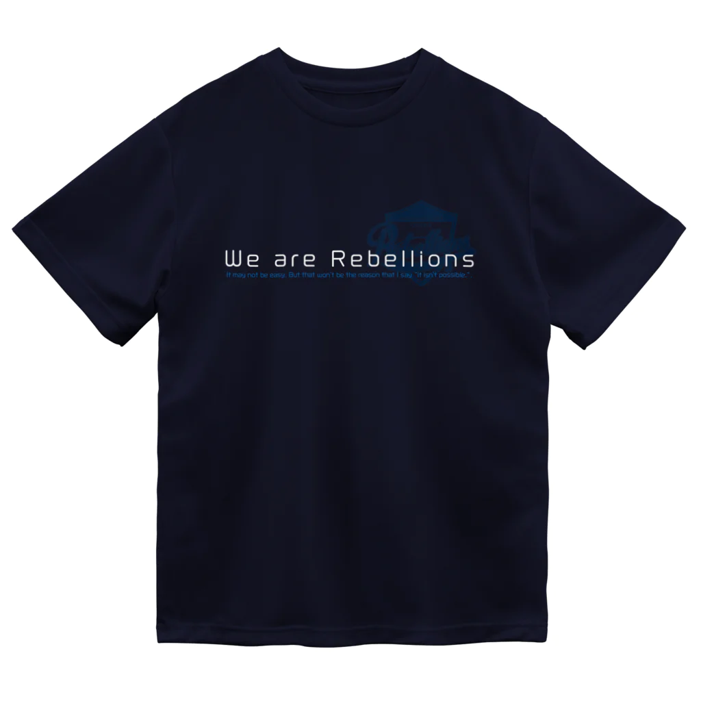 Rebellions BaseballのNumber T-shirt【4】 ドライTシャツ