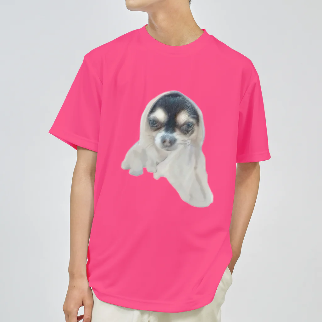 【ホラー専門店】ジルショップの可愛い＊おばけ犬＊写真アート＊チワワ Dry T-Shirt