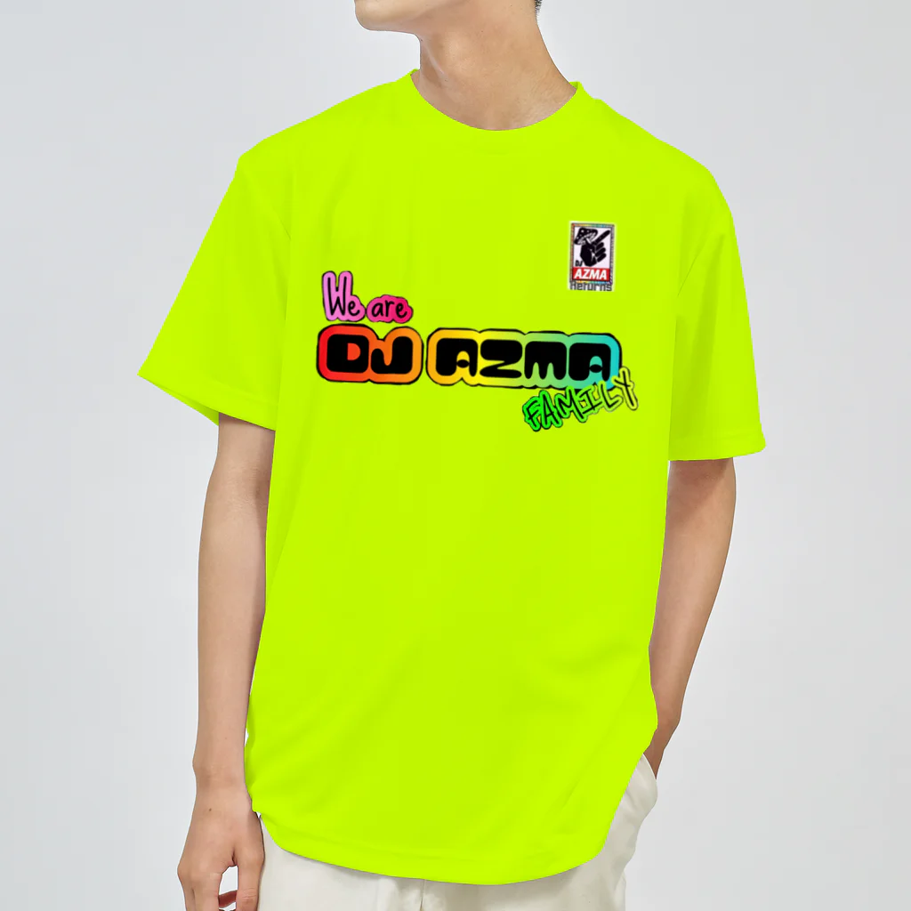 AZMAの商店✨🍄✨DJ AZMA＆エリアCグッズ🎶の新作Family ネオンカラー ✨ Dry T-Shirt