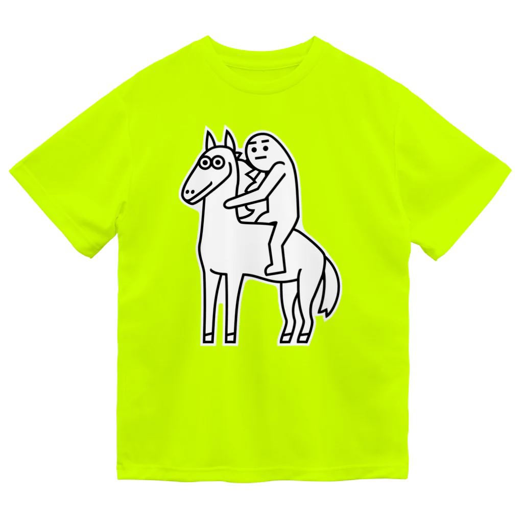 犬田猫三郎のうまのりくん ドライTシャツ