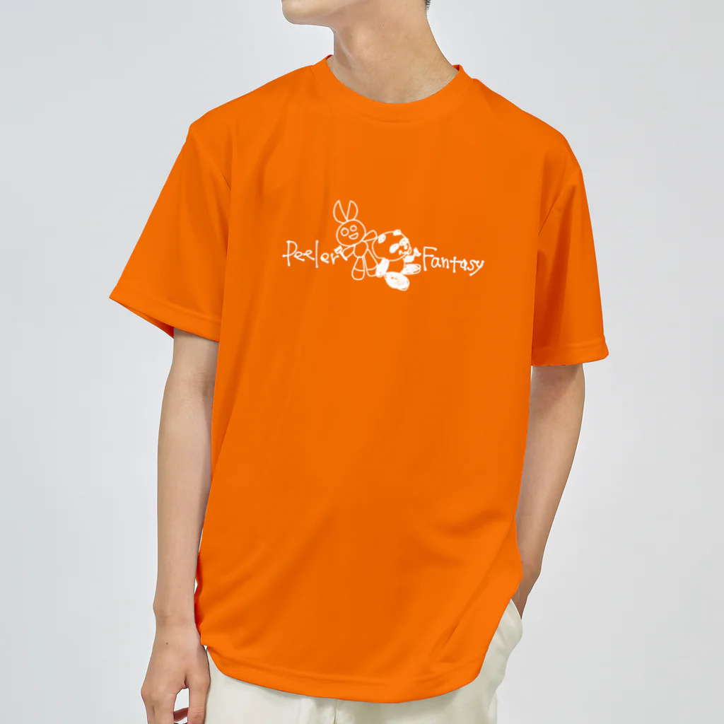 WORLDWIDEのピーラーファンタジー　mini 白 ドライTシャツ