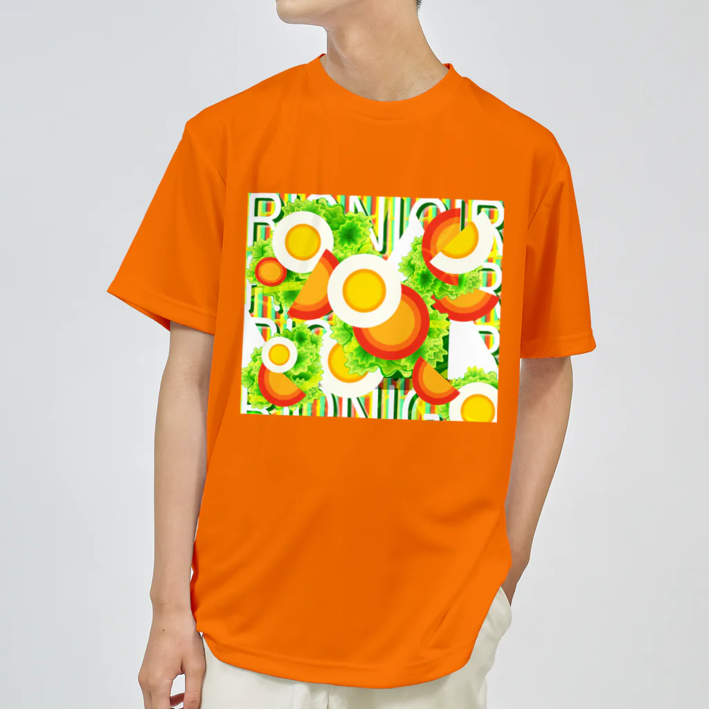 ✨🌈✨ユラクラカン🇯🇵 ✨🌈✨の🥗ご機嫌サラダDAY🥗 ドライTシャツ