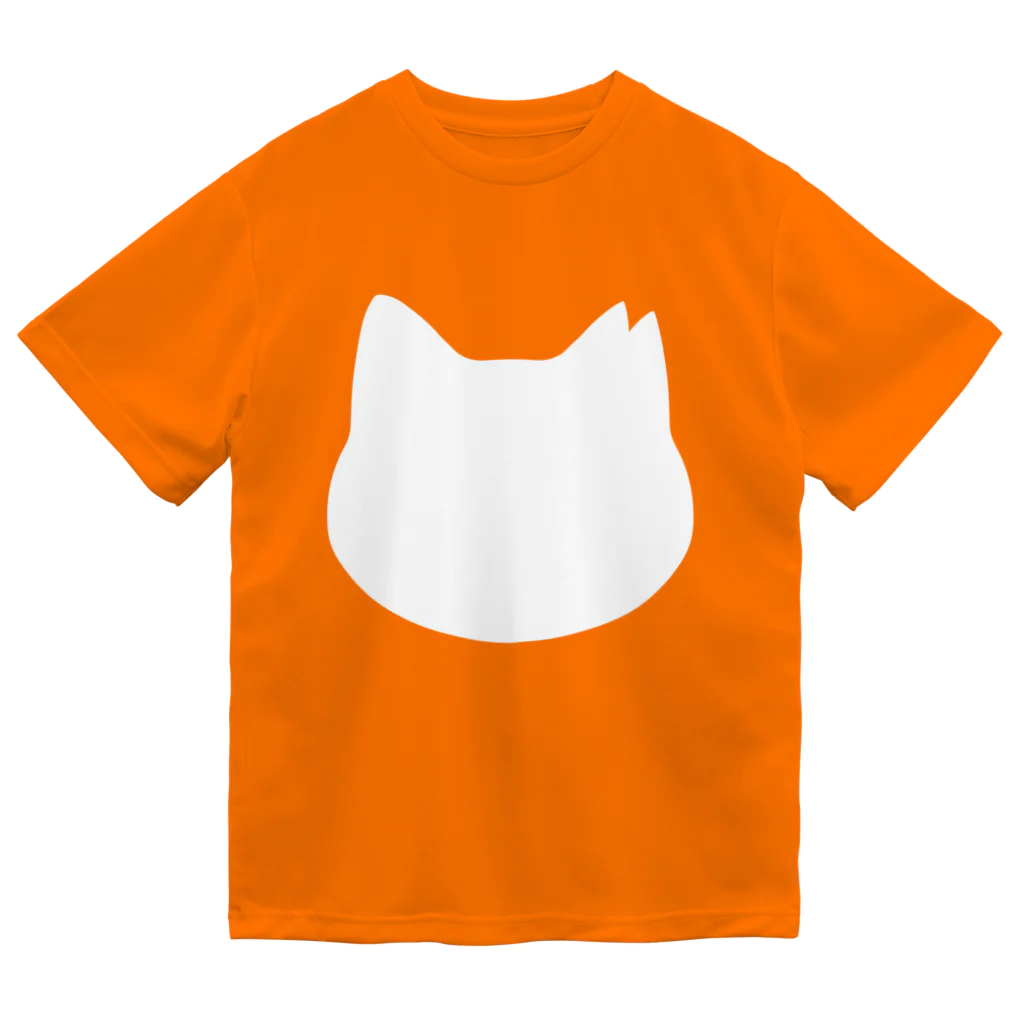 ichinoshopのさくら猫シルエット/ホワイト Dry T-Shirt