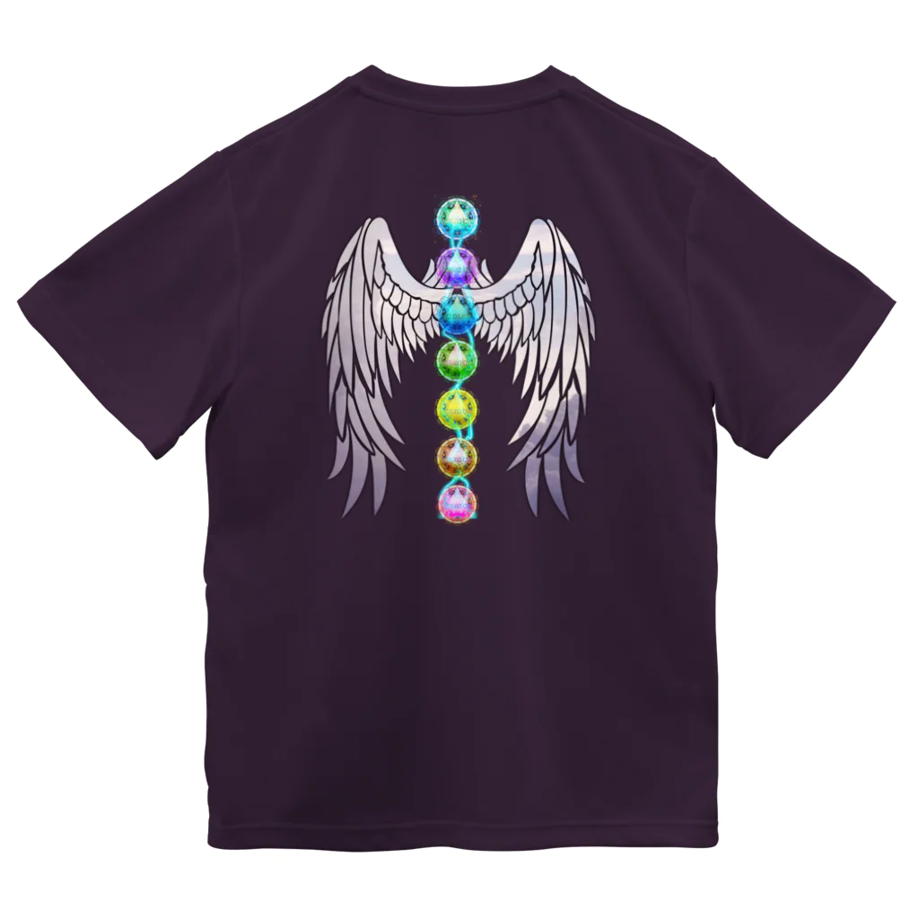 💖宇宙整体♪🌈♪こころからだチャンネル♪💖のuniversalPrincess healing rainbow Dry T-Shirt